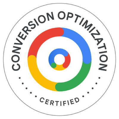 Conversion Optimization Certification Badge